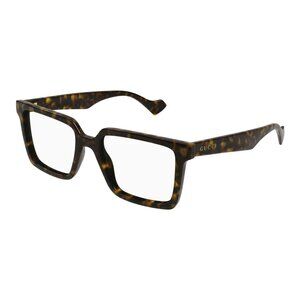 NEW GUCCI EYEGLASSES UNISEX DARK HAVANA EYEWEAR GUCCI GG1540O 002